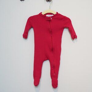 Pottery Barn Kids My First Christmas Red Sleeper Size 3M